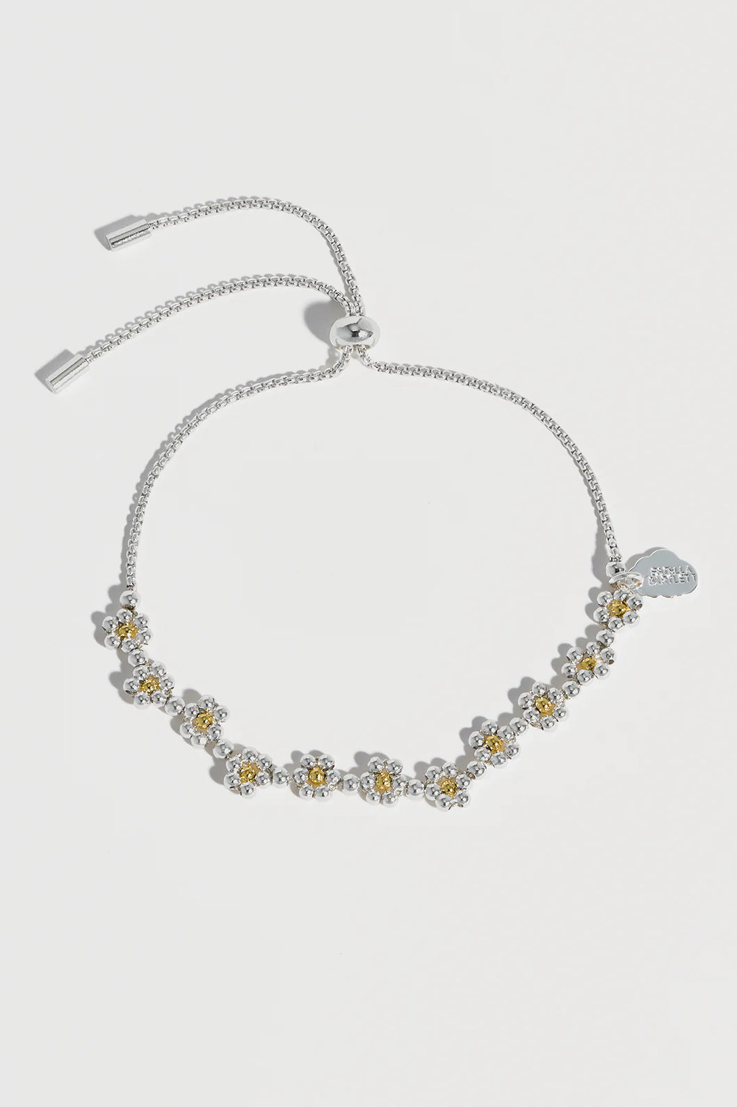 Estella Bartlett Daisy Chain Bracelet -gold and silver plated