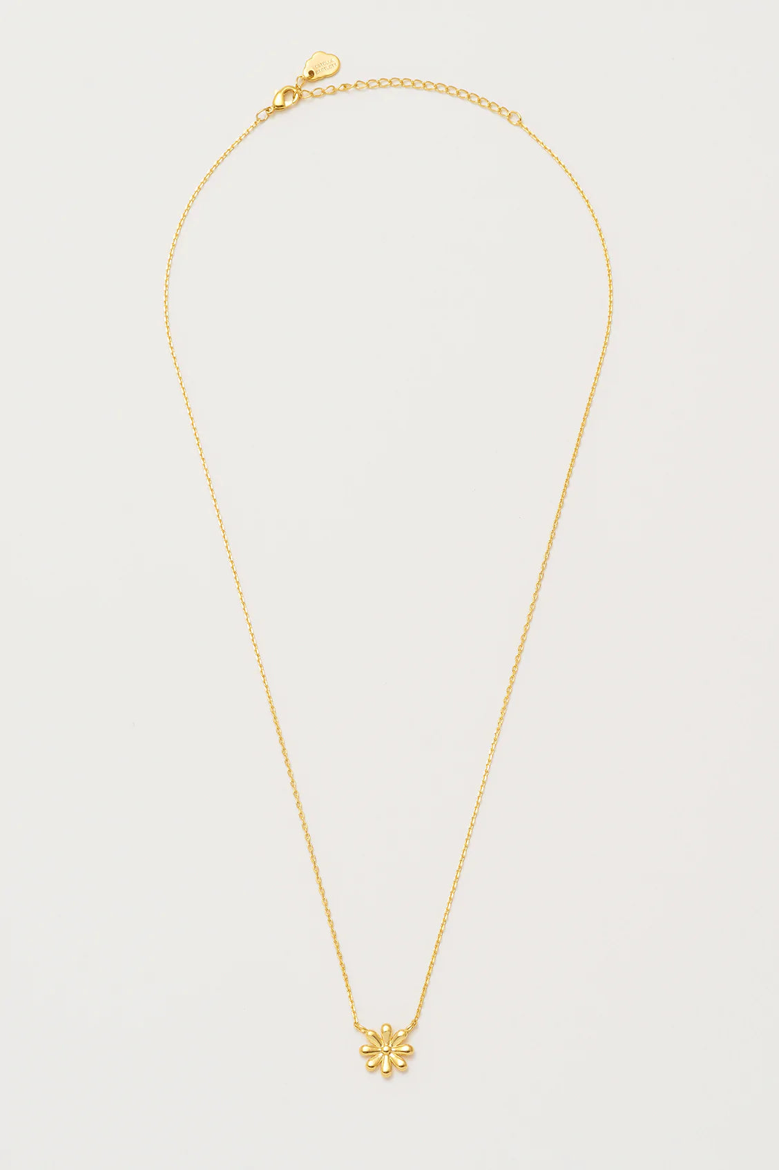Minimal Daisy Pendant- GOLD PLATED