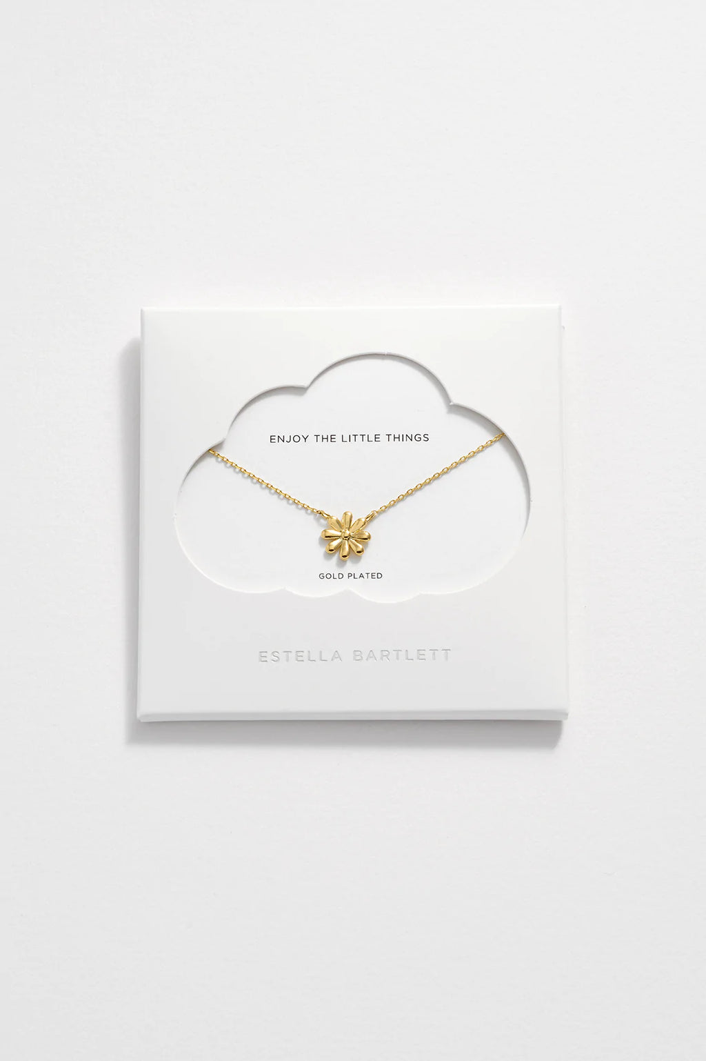 Minimal Daisy Pendant- GOLD PLATED
