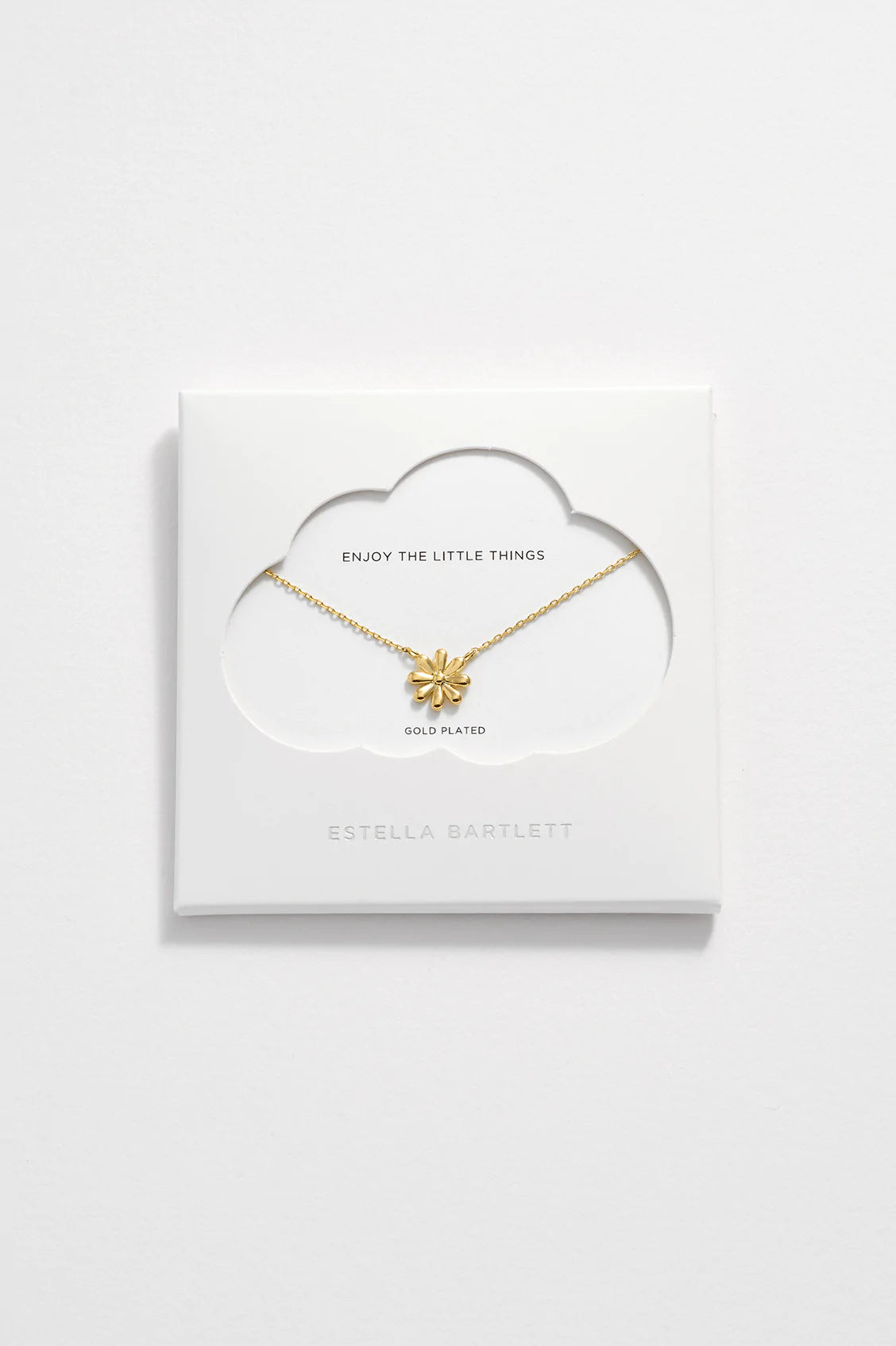 Minimal Daisy Pendant- GOLD PLATED