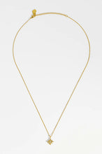 Load image into Gallery viewer, Estella Bartlett North Star CZ Pendant- GOLD PLATED
