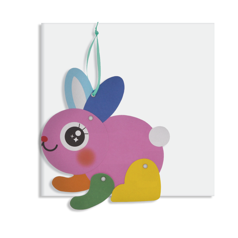 everyday moveable rabbit card