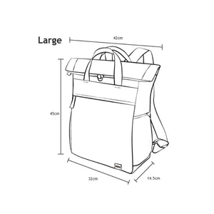 ROKA Sustainable Finchley A bag - ATOMIC ORANGE