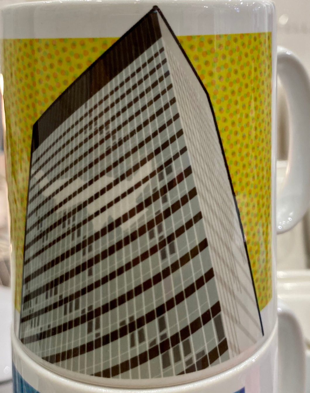 CONTEMPORARY DIGITAL ART MUGS with Sheffield themes