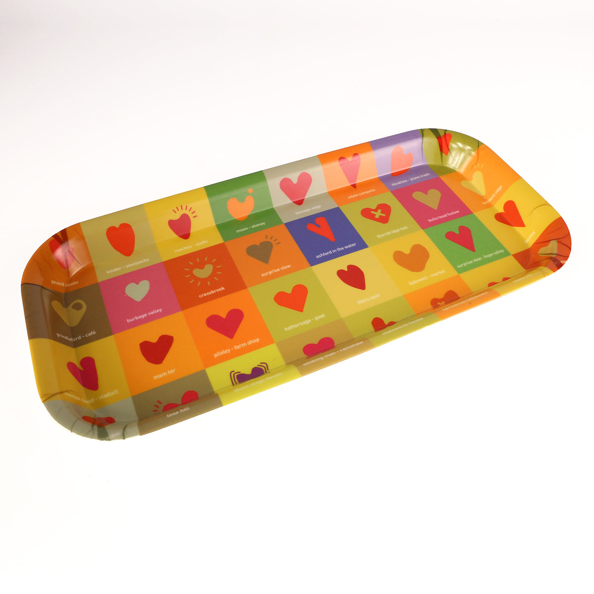 Peak District f– Hearts of the Park –  tray
