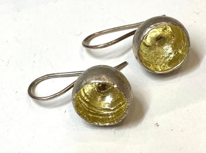 Jennie Gill drop cups earrings