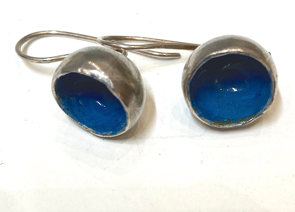 Jennie Gill drop cups earrings