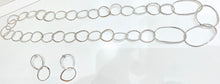 Load image into Gallery viewer, Chris Lewis hammered long Helen necklace
