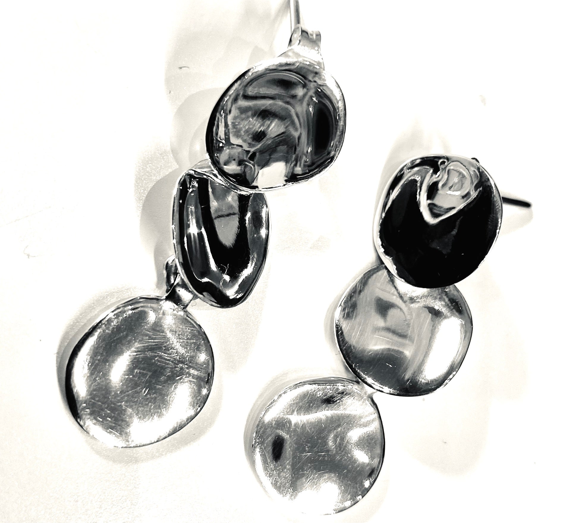 Chris Lewis frozen moon studs
