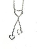 Chris Lewis Eternity Hearts Chain Necklace