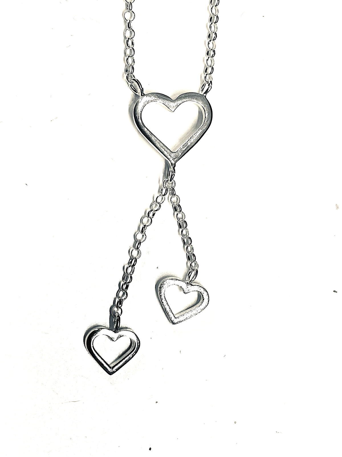 Chris Lewis Eternity Hearts Chain Necklace