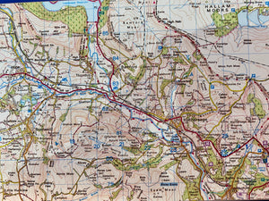 Hathersage map 100 Piece (A4) Jigsaw in a Tin