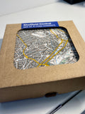 Sheffield City Centre map set of 4 coasters