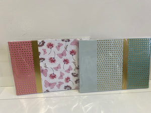notebooks assorted sizes and designs