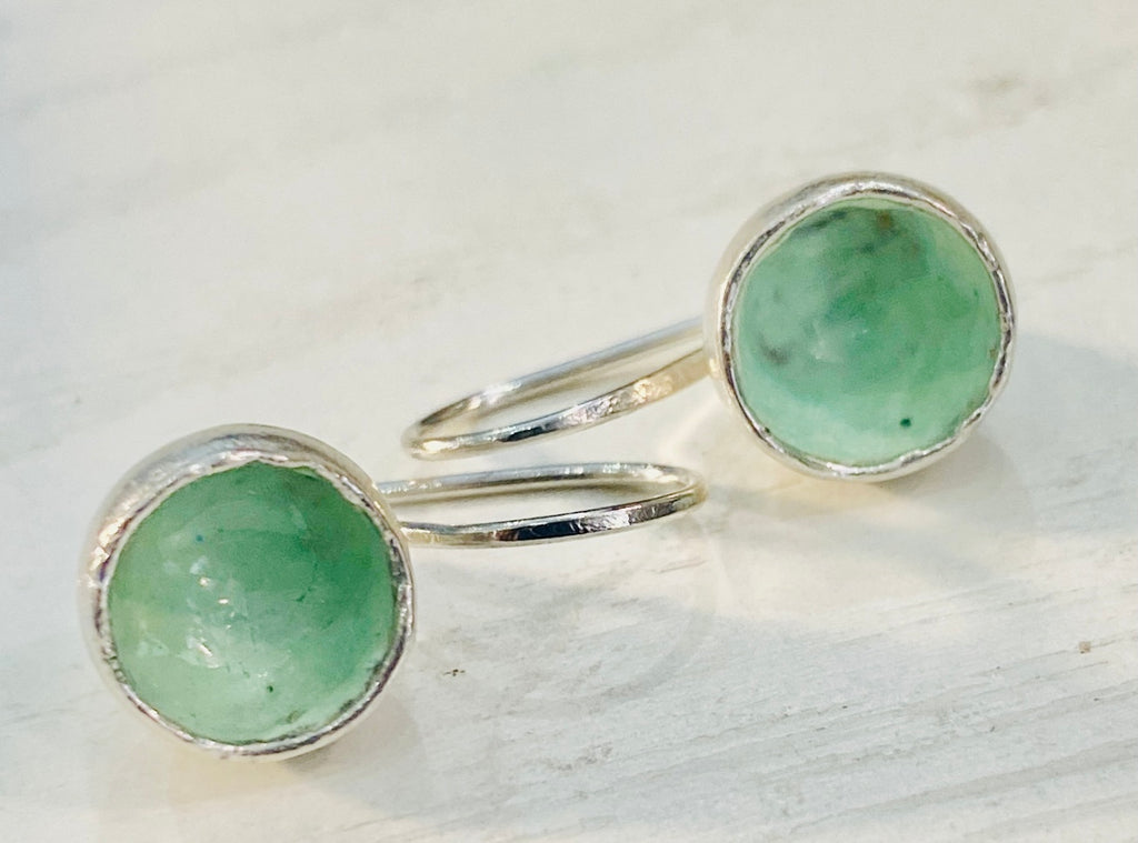 Jennie Gill drop cups earrings