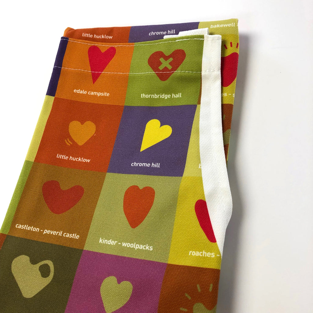 Peak District Apron- Hearts of the Park
