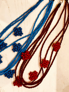 Murano matte glass Necklace