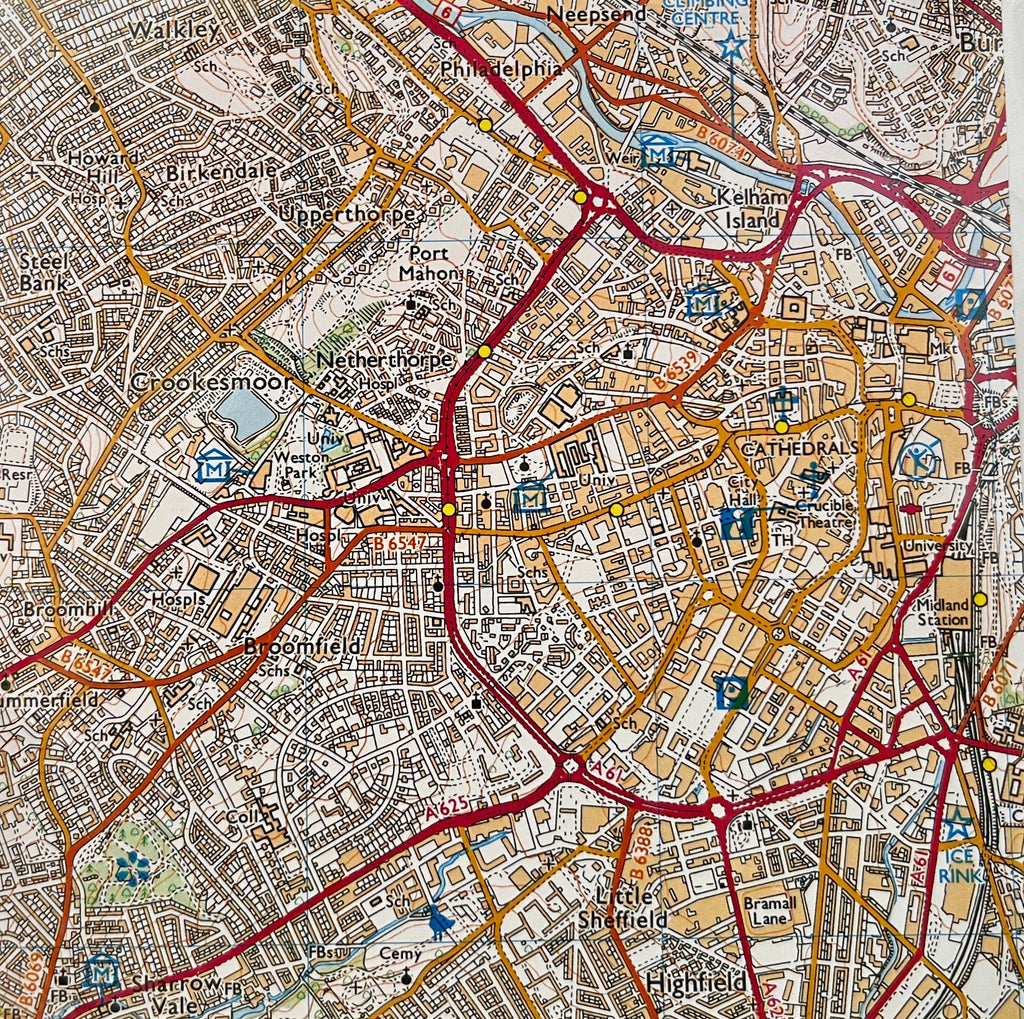Sheffield Map card
