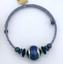Load image into Gallery viewer, Murano glass Berenice bracelet Purple
