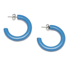 Load image into Gallery viewer, BRANCH Rounded Lacquered Horn Hoop - Blue
