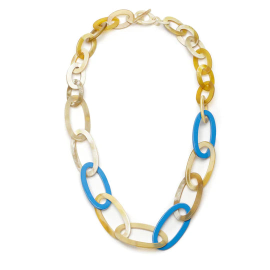 BRANCH Buffalo Horn Oval Link Necklace