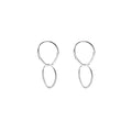 Chris Lewis hammered Helen stud earrings