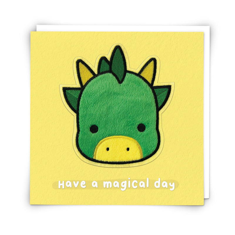 Fluff Patch Card - DEXTER DRAGON