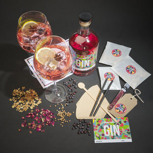The letterbox mother's ruin gin making kit