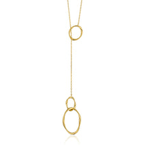 Load image into Gallery viewer, Swirl Nexus Necklace - Gold
