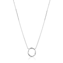 Load image into Gallery viewer, Silver Swirl Necklace
