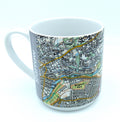 Sheffield map 11oz ceramic mug - 3 designs available