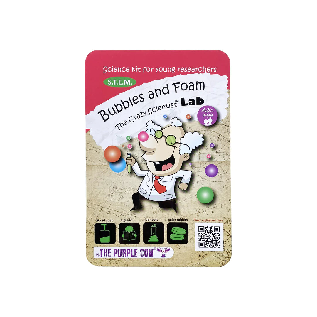 The Purple Cow Crazy Scientist LAB - Bubbles and Foam