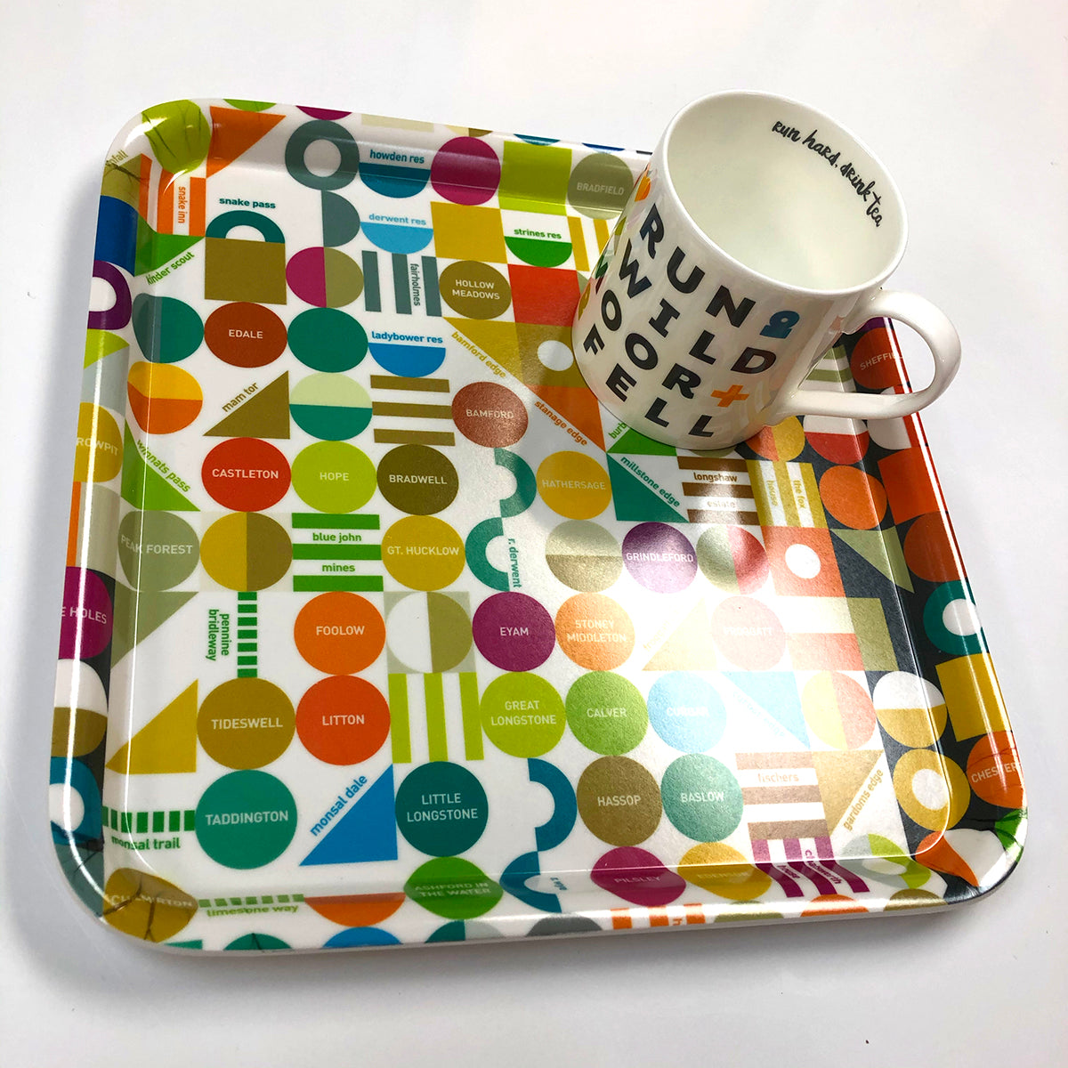 Peak District map tray