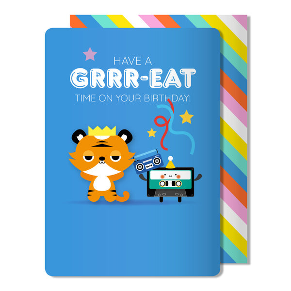 Have A Grrr-Eat Time On Your Birthday magnet card