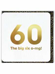 Birthday (Gold Foiled) Age Card