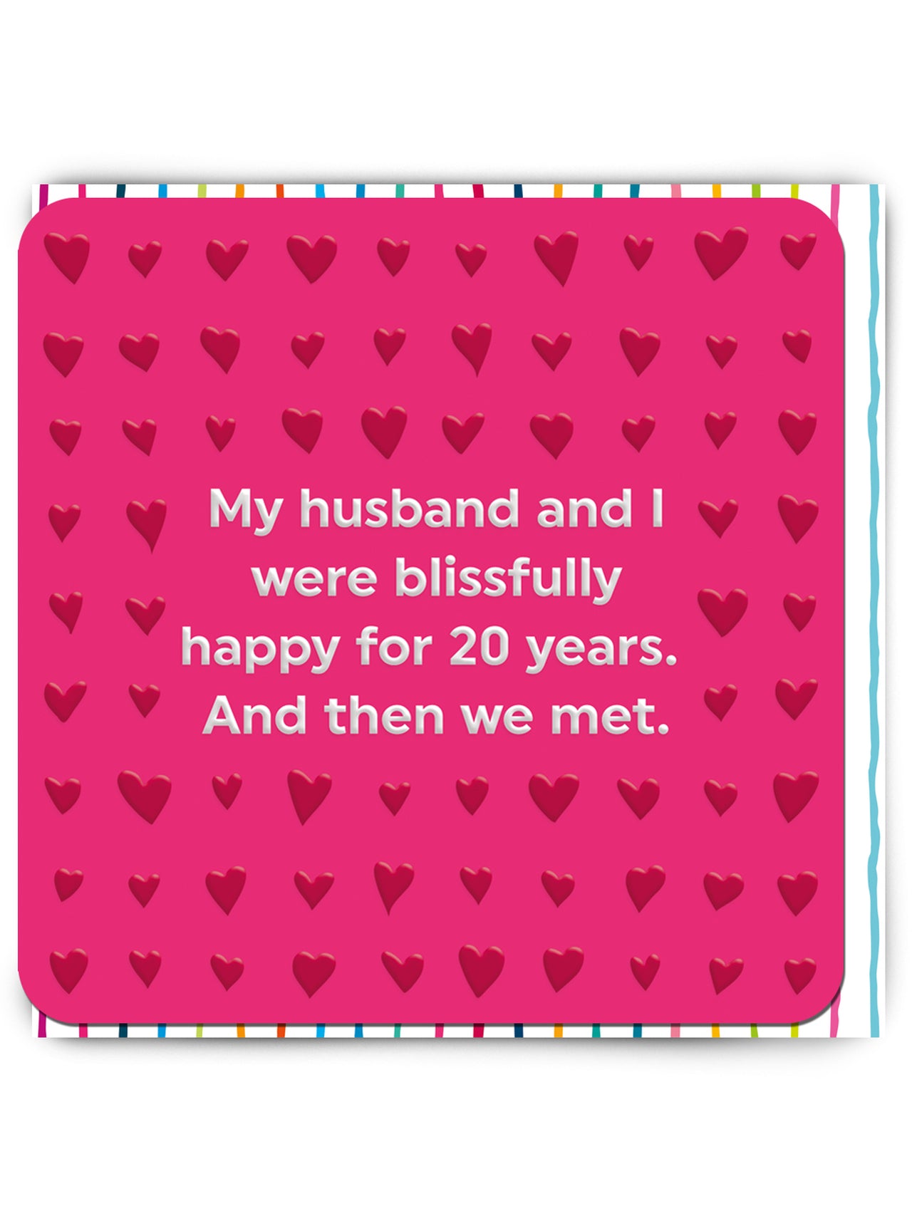 Blissfully Happy - funny greeting card