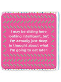 Looking Intelligent - funny greeting card