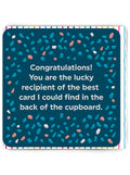 Lucky Recipient - funny greeting card