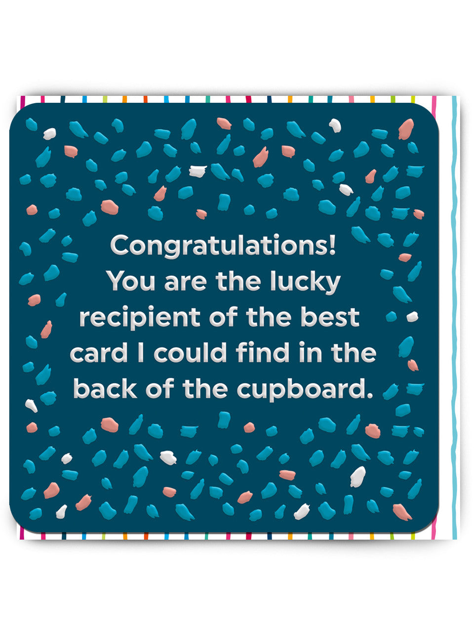 Lucky Recipient - funny greeting card