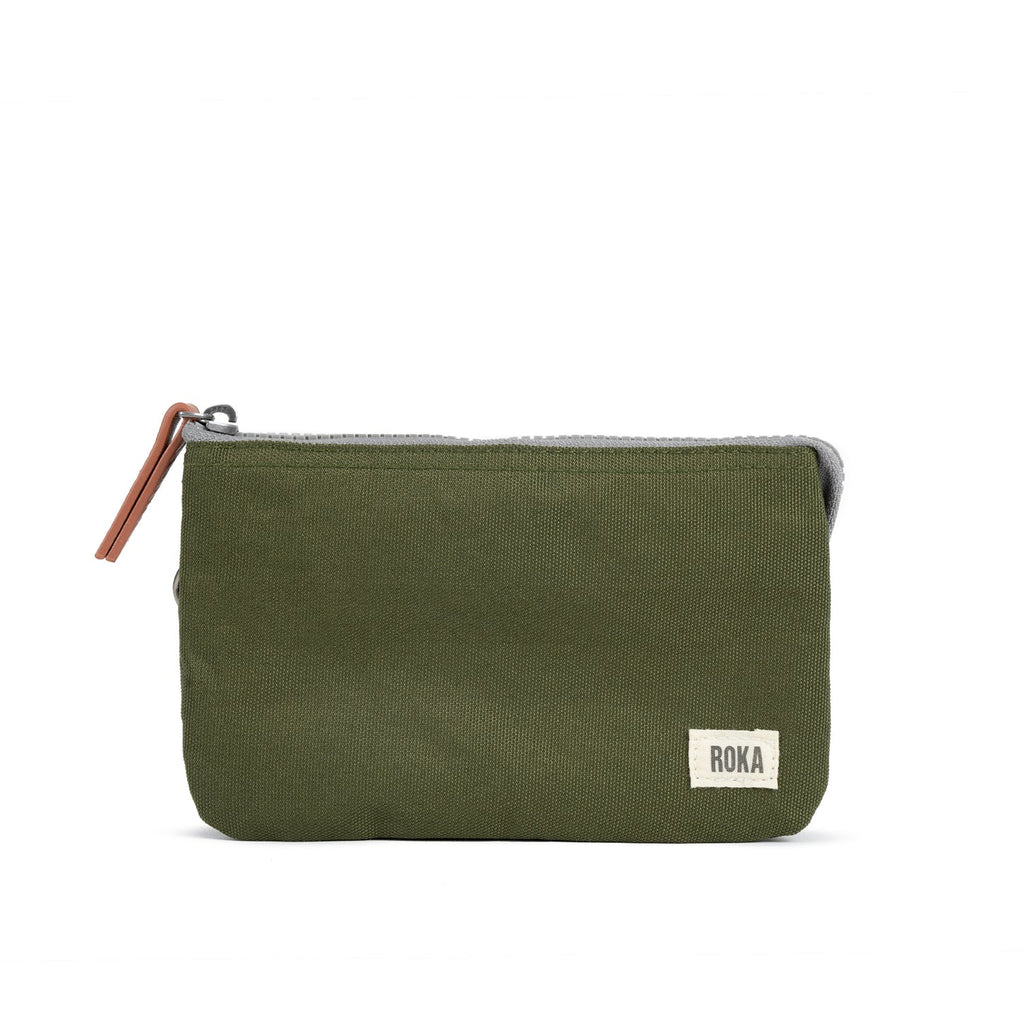 ROKA London Carnaby Wallet small– Recycled Canvas