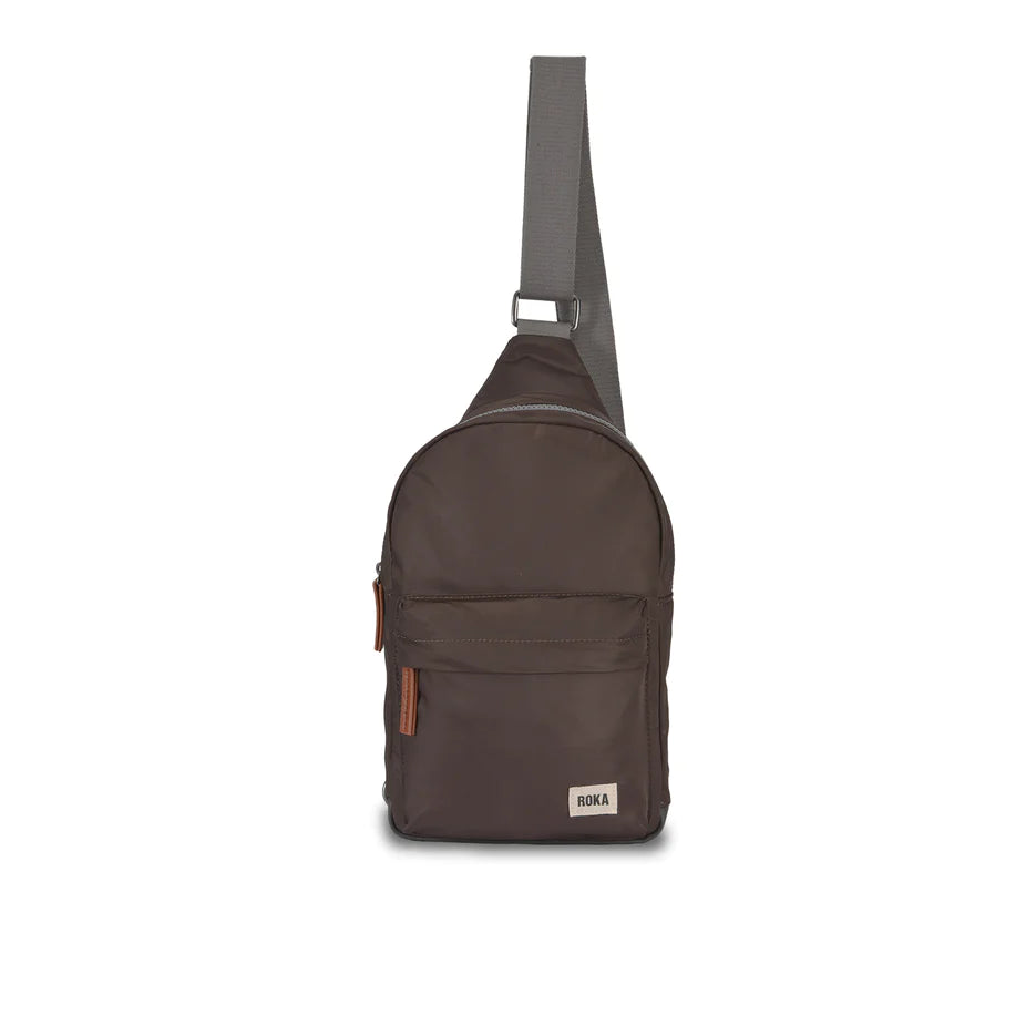 ROKA London Willesden B Large Sling Bag | Recycled Crossbody | ORA Gallery Sheffield