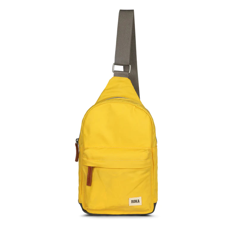 ROKA London Willesden B Large Sling Bag | Recycled Crossbody | ORA Gallery Sheffield
