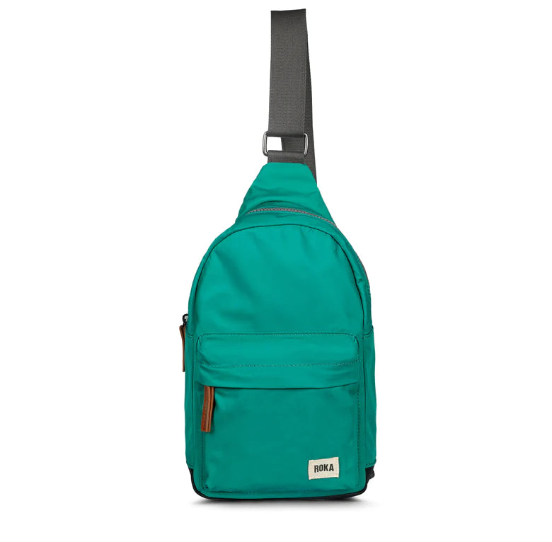 ROKA London Willesden B Large Sling Bag | Recycled Crossbody | ORA Gallery Sheffield