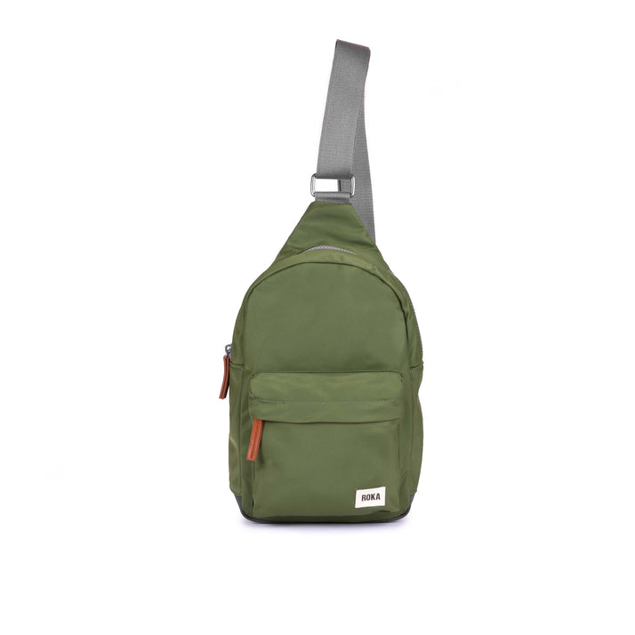 ROKA London Willesden B Large Sling Bag | Recycled Crossbody | ORA Gallery Sheffield