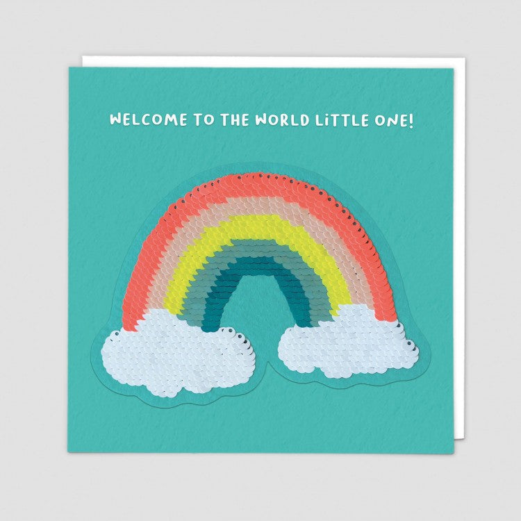 Redback shine sequins card LITTLE ONE