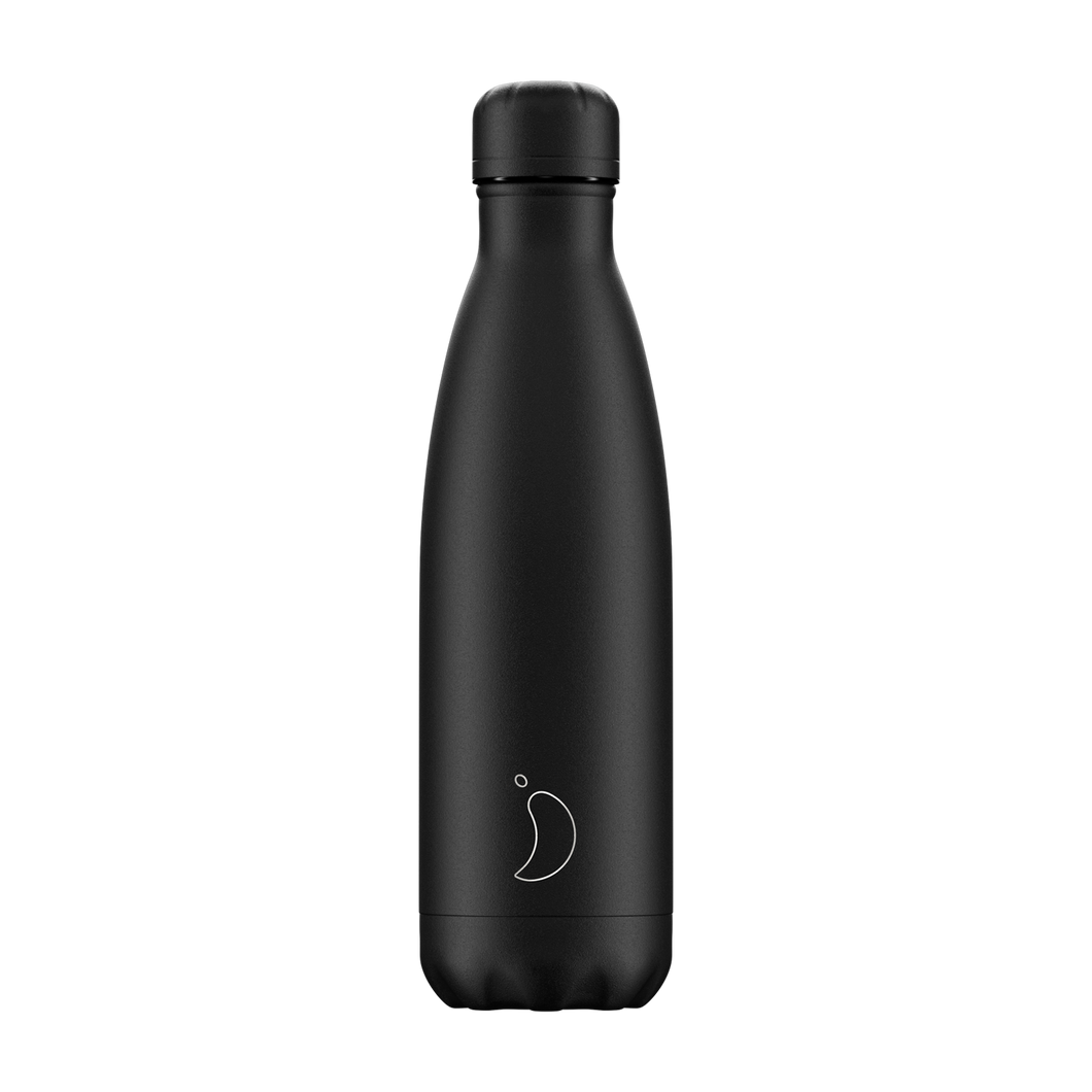 Chilly bottle 500ml Monochrome all black