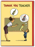 Thank You Teacher greeting card
