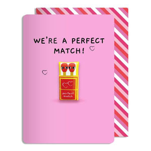 Perfect match magnet card