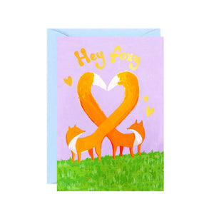 Valentines Foxy Card