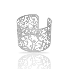 Load image into Gallery viewer, ALMOND BLOSSOM SILVER BRACELET

